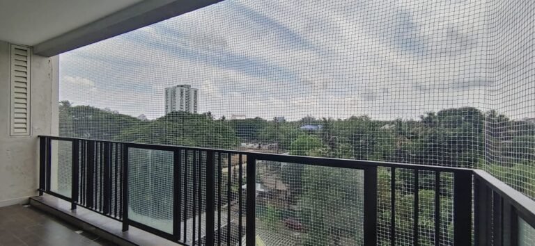 HDPE Bird NET installation